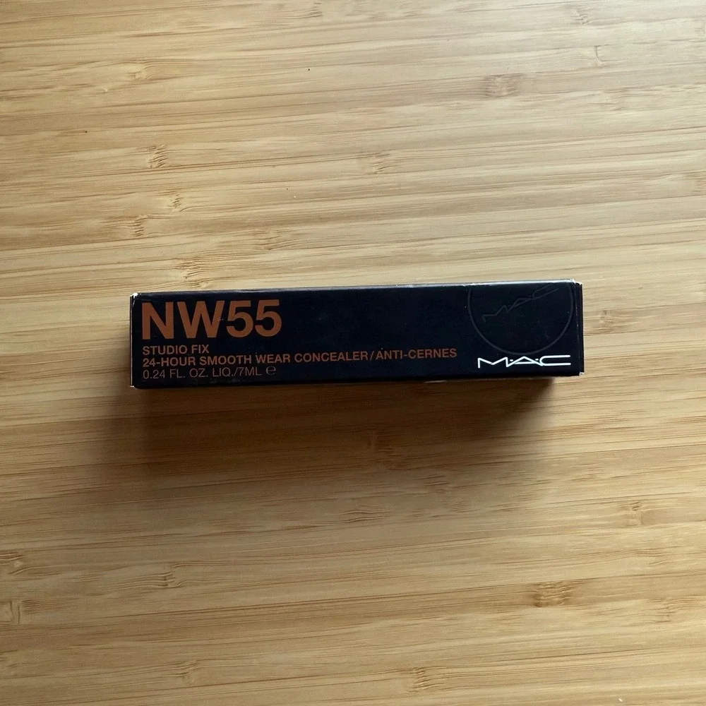 MAC Studio Fix 24-Hour Smooth Wear Concealer‎ NW55 Rich Coffee Red Undertone NWB